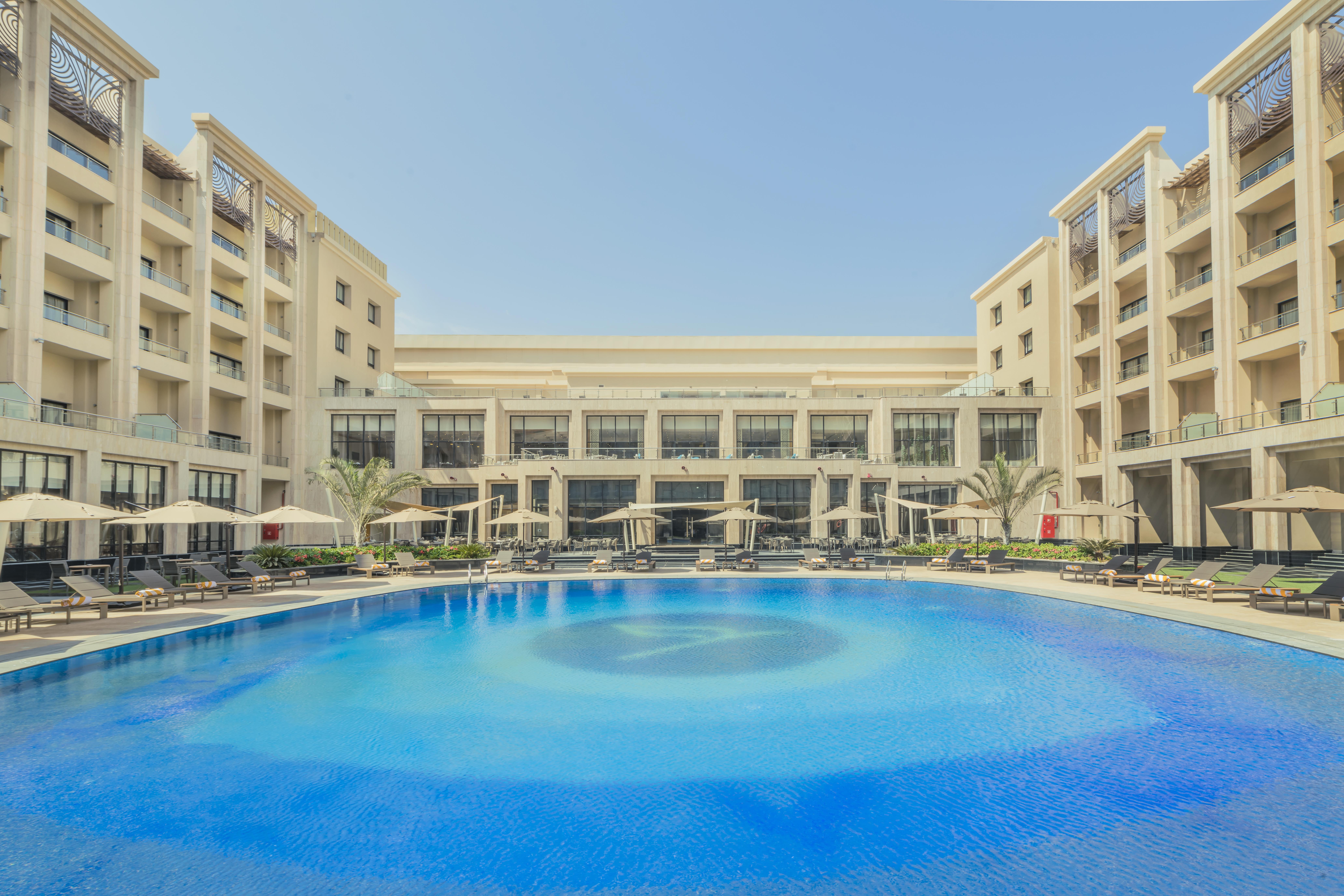 Triumph Luxury Hotel Cairo Exterior photo The swimming pool at the hotel